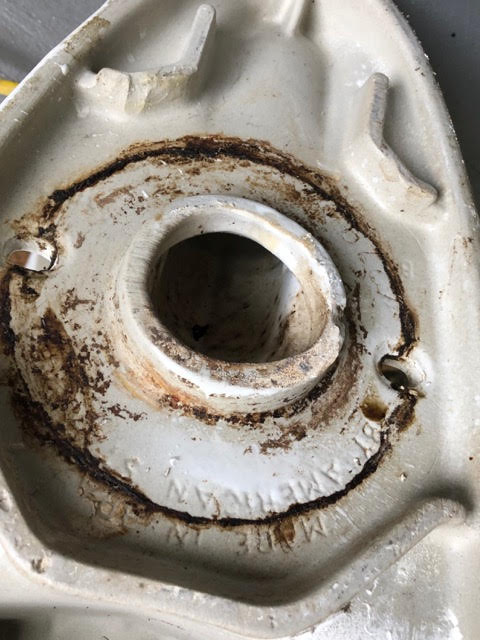 Base of toilet deals